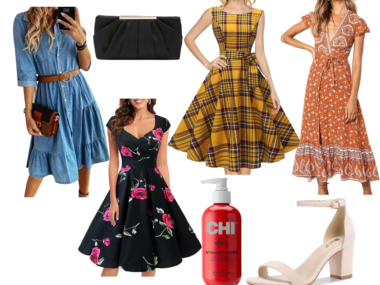 vintage fashion summer dresses