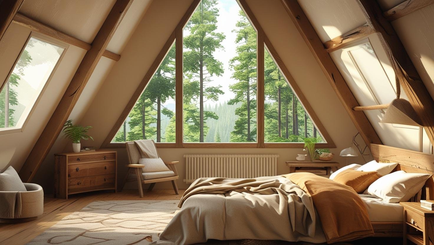 A-frame home decorating ideas