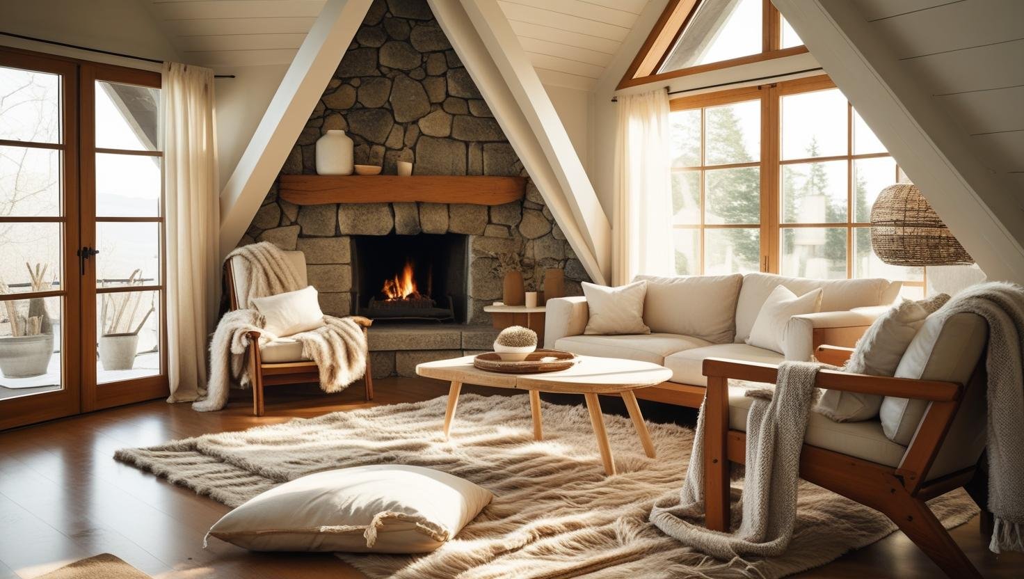 A-frame home decorating ideas