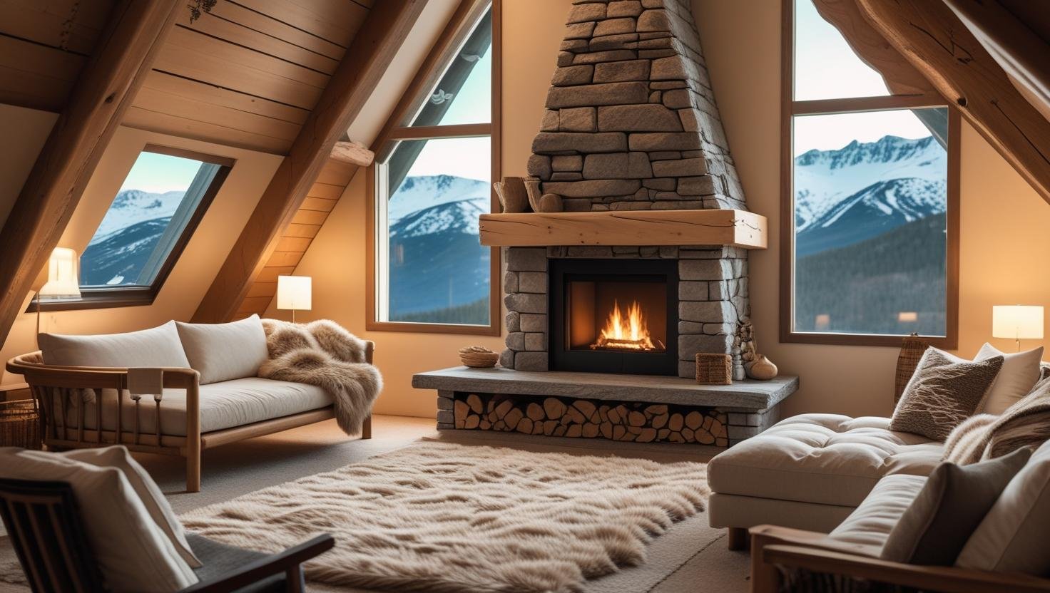 A-frame home decorating ideas