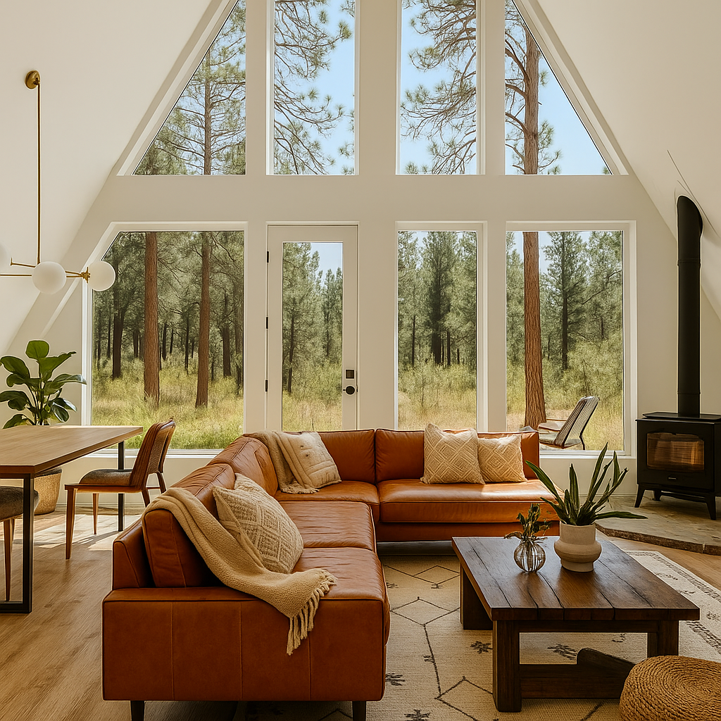 A-frame home decorating ideas