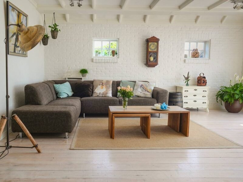 how to decorate living room with simple things