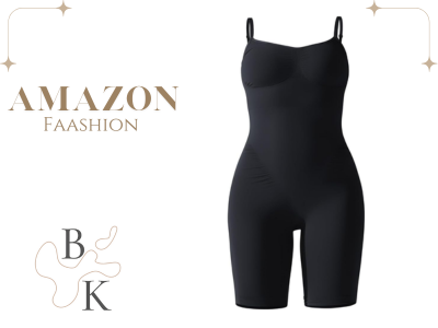 SHAPERX Mid-Thigh Bodysuit