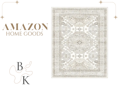 Plush Neutral Area Rug 