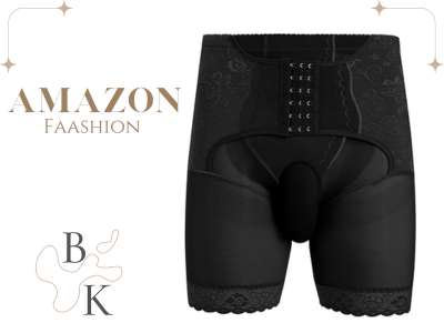 FeelinGirl Men’s Tummy Control Shapewear Shorts