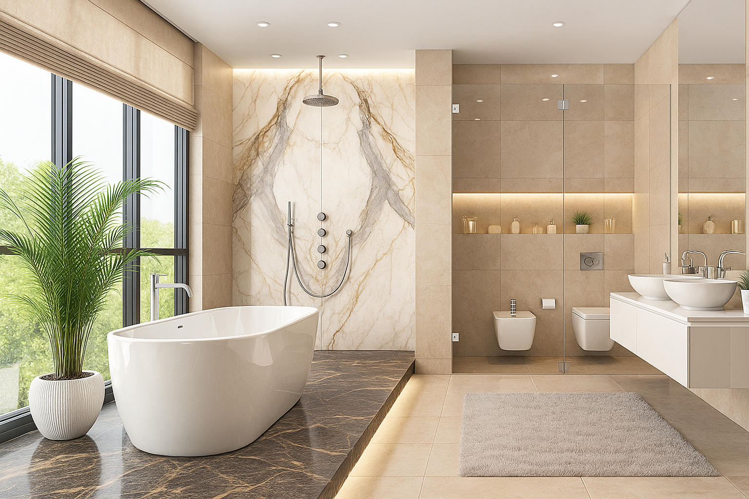 Luxury Bathroom Ideas: Top Statement Designs to Inspire You