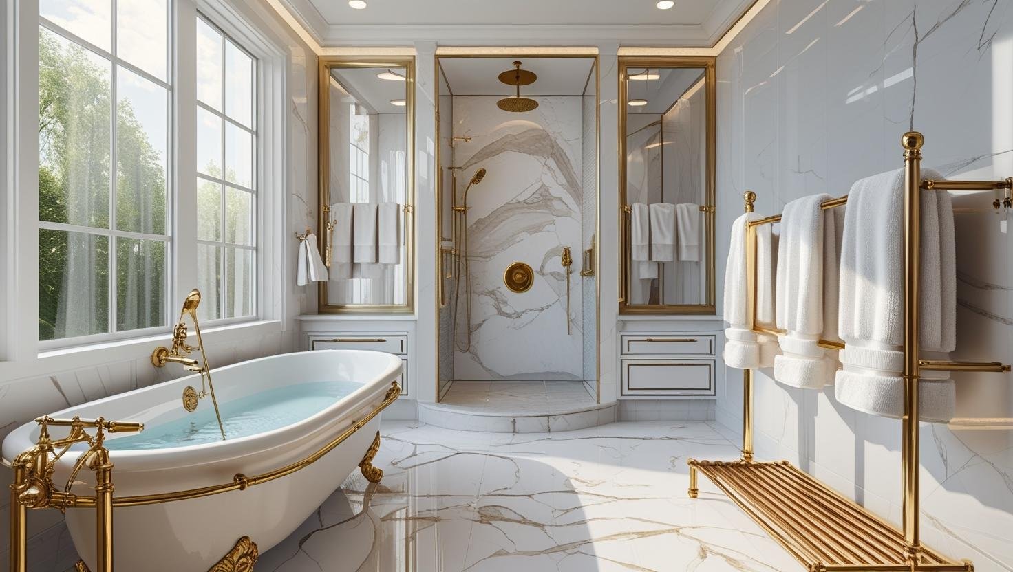 luxury bathroom