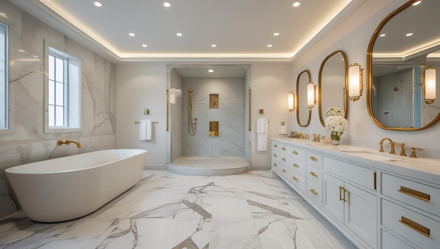 luxury bathroom