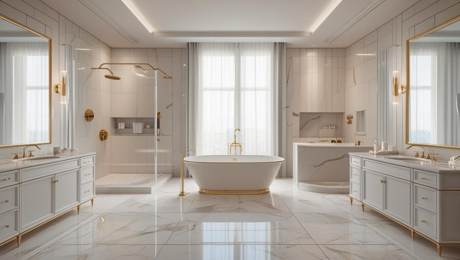 luxury bathroom