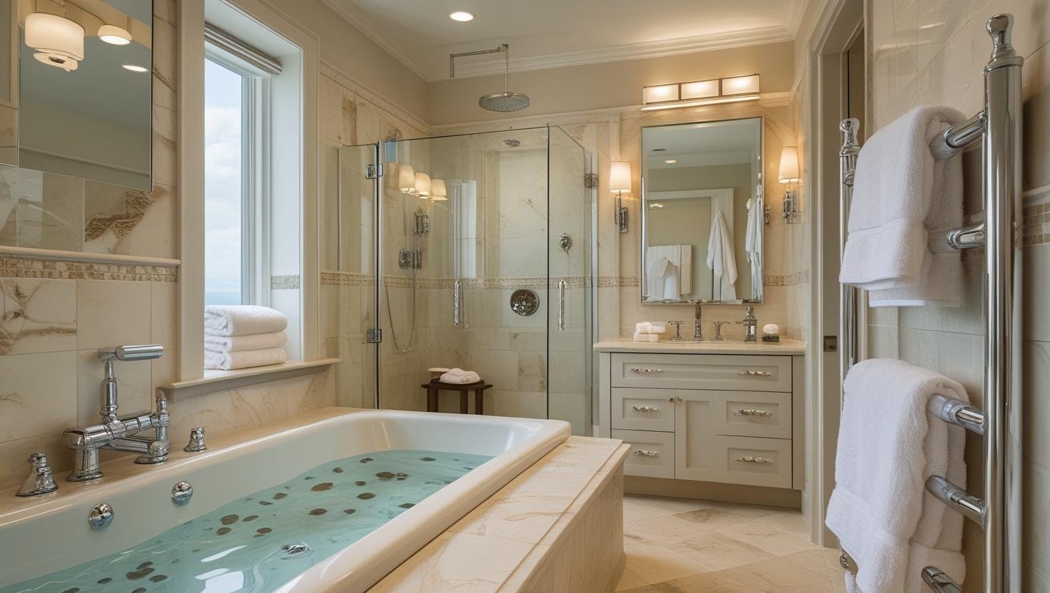 luxury bathroom